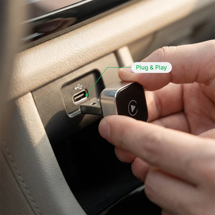 FluxsLink® - Adaptador Inalámbrico Carplay & Android Auto